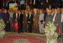 گزارش تصویری از اهداء جوایز  در همایش تجلیل از پرفسور علی اکبر جلالی چهره ماندگار شهرستان شاهرود 
